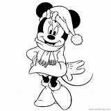 Minnie Xcolorings sketch template