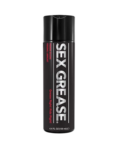 Sex Grease Silicone 4 4 Oz Bottle Lubricants Silicone