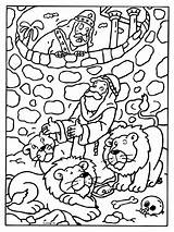 Lions Bijbelse Bijbel Fosse Figuren Leeuwenkuil Pasen Darius sketch template