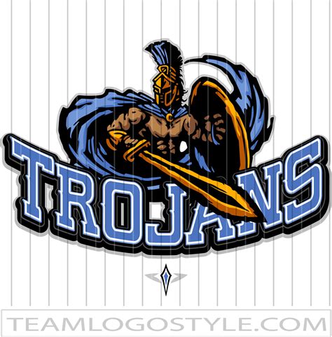 trojans logo vector format jpg eps