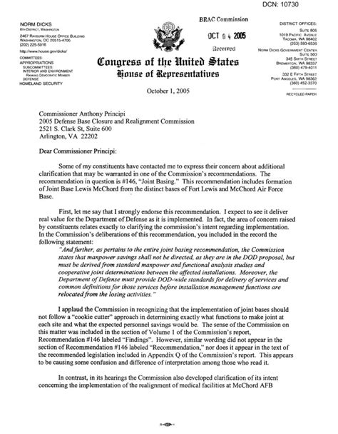 address  congressman   letter