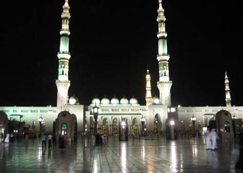 message  peace masjid  nabawi night wallpapers