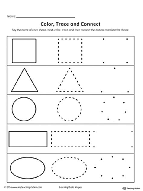 learning basic shapes color trace  connect