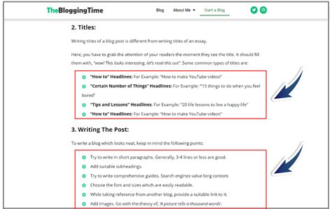 improve  blog writing skills  key points thebloggingtime