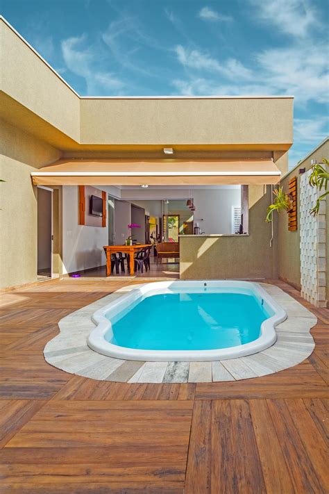 integracao total adriana mello arquitetura homify piscinas modernas casas  piscina