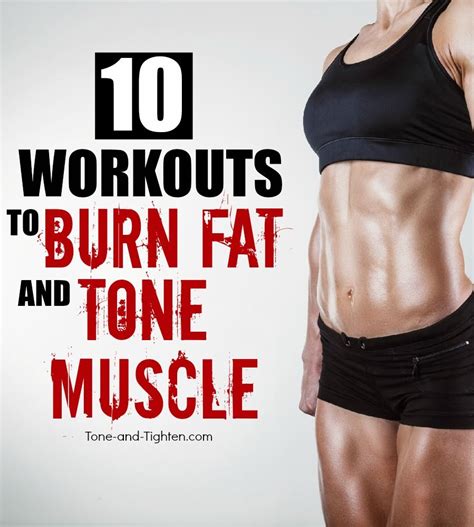 10 awesome workouts designed to burn calories and tone muscle from