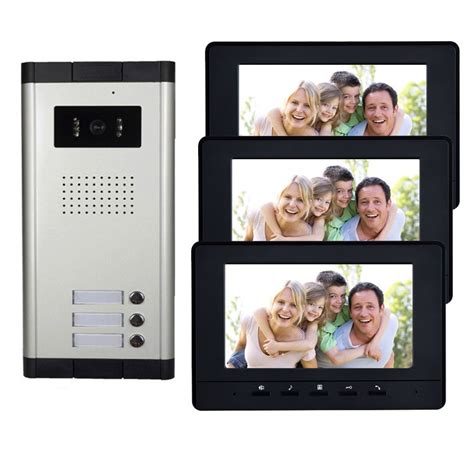 buy  units apartment intercom system video door phone door intercom hd camera
