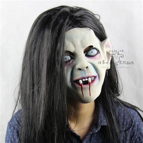 buy hot sale party masks long hair devil