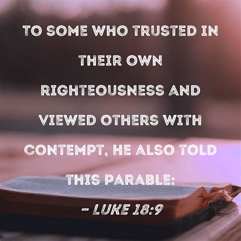luke     trusted    righteousness  viewed