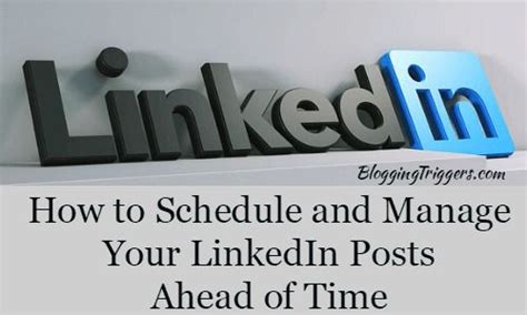 schedule linkedin posts   time social media posting