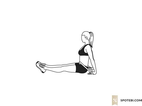 band reverse plank illustrated exercise guide