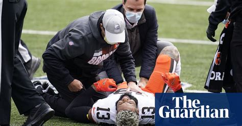 browns star odell beckham jr out for season with torn acl