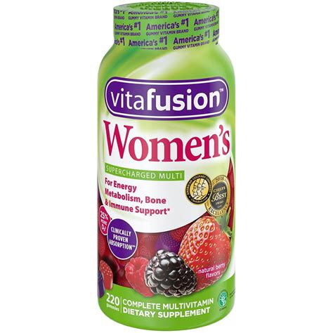 vitafusion womens complete multivitamin  ct walmartcom