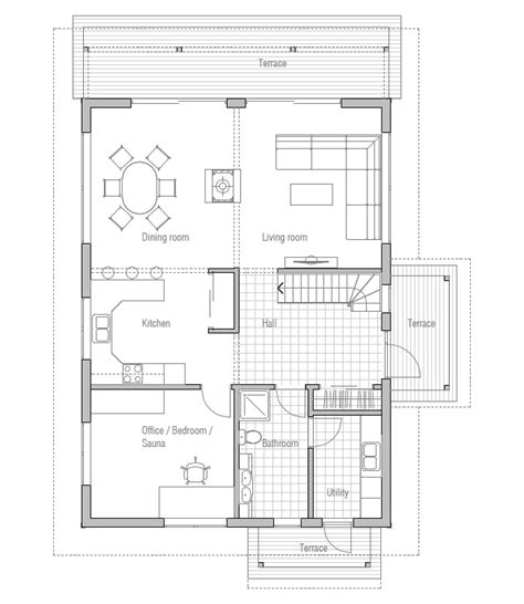 affordable home plan ch house plan