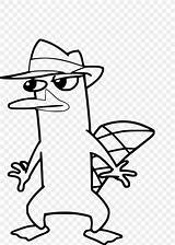 Platypus Outline Jaycasey Doofenshmirtz Flynn Heinz Candace Printable Banerjee Coloringme sketch template