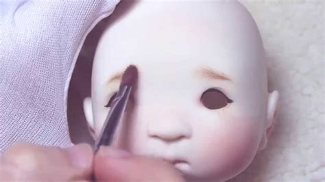 Mjusi S Faceup Tutorial Eyebrows And General Tips Art Doll Tutorial
