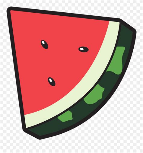 gambar buah semangka kartun clipart  pinclipart