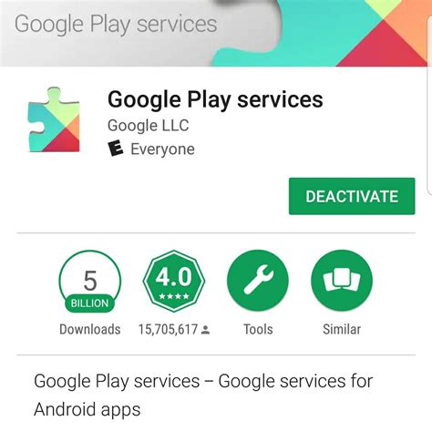 update google play services