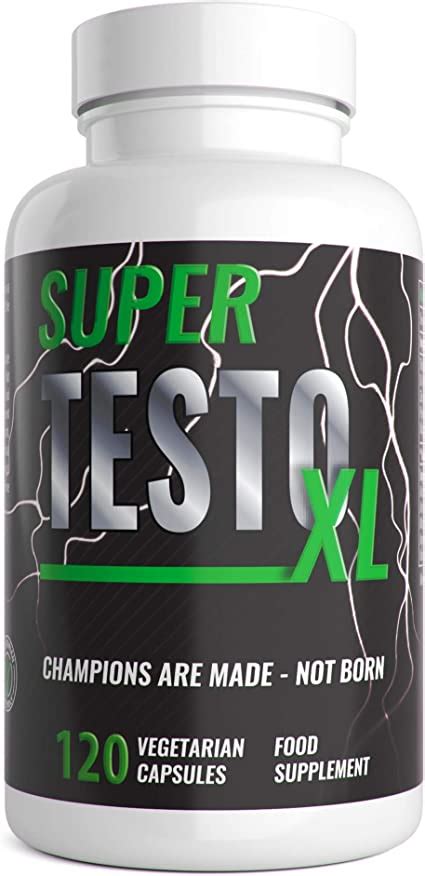 Super Testo Xl For Men Testosterone Support Supplement 120 Capsules 2