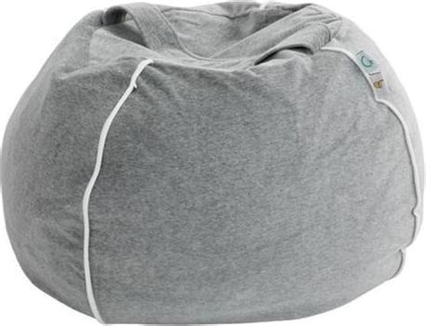 bolcom kinder zitzak beanbag kinderkamer bubble velvet grey zitzak kind zit zak