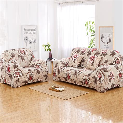 fashion home decor floral sofa bed cover stretch slipcover couch cover dirtproof ebay