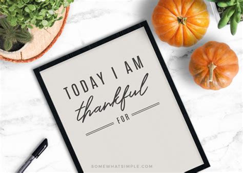 today   thankful   printable  simple