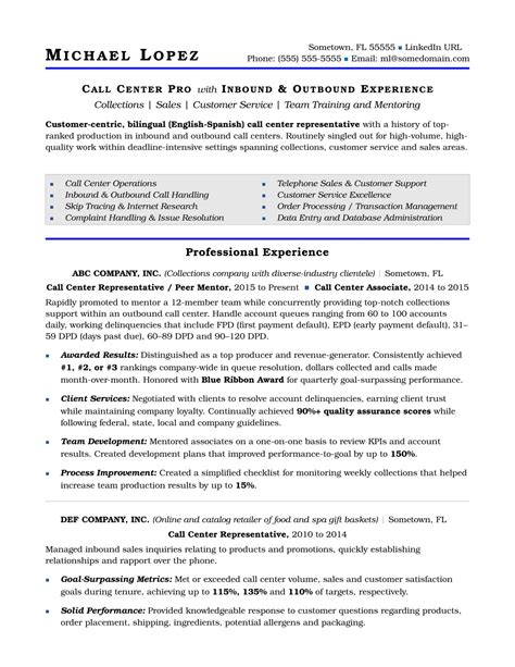 resume samples  call center agent   philippines filipiknow