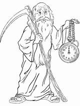 Father Time Chronos God Coloring Pages Year Primarygames Years Color Gif Old Drawing Mygodpictures Boxster Sensor Position Clock Just Past sketch template