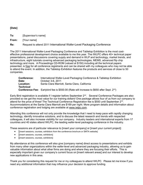 sample letter  requesting funding