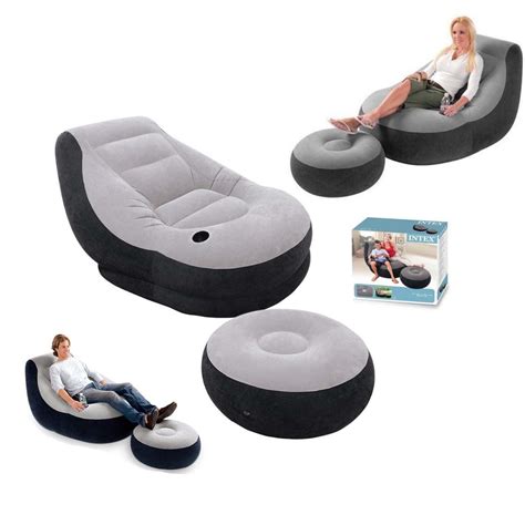 intex inflatable seat with footrest the cosy bedding kenya