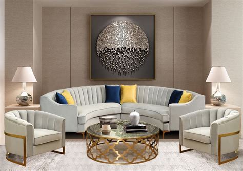 china  newest modern design executive living room corner wooden