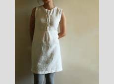 linen clothing / spring / summer / day dress / linen wedding dress