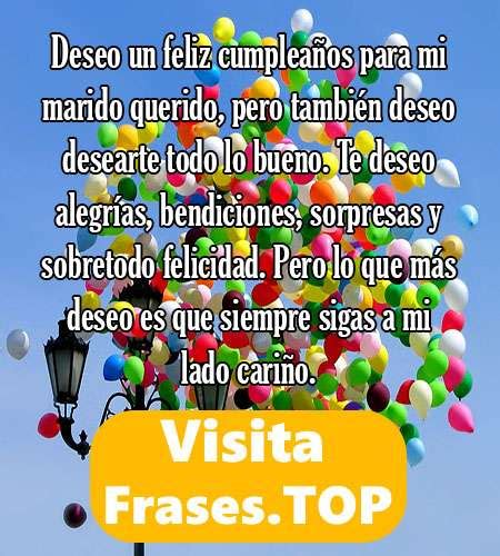 Mensajes Y Frases De Feliz CumpleaÑos 【 Para Mi Esposo