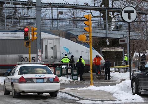 providence  trains delayed  woman struck killed boston herald