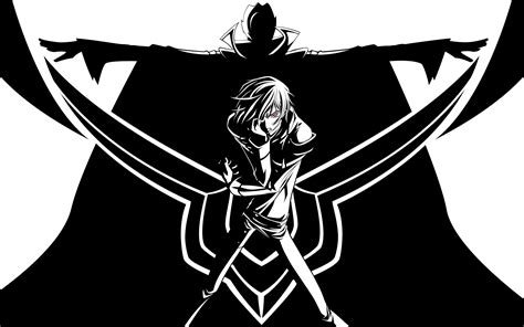 Black And White Code Geass Lamperouge Lelouch Selective