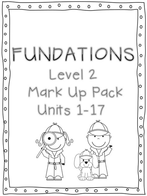 fundations  unit    markup word cursive unit  trick words