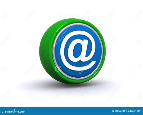 email button stock illustration illustration  icon