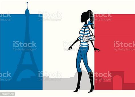 french girl stock illustration download image now istock