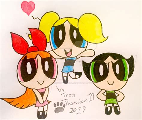 Blossom Bubbles And Buttercup By Treythornton19 On Deviantart