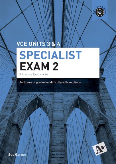 Buy Book A Practice Exam Specialist Maths Vce Units 3and4 Exam 2 2e
