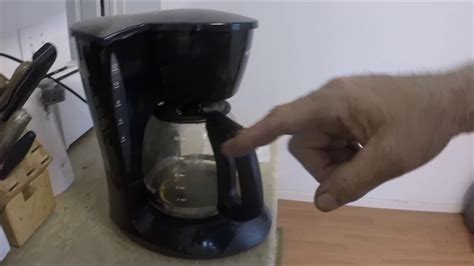 clean automatic drip coffee maker  bun youtube