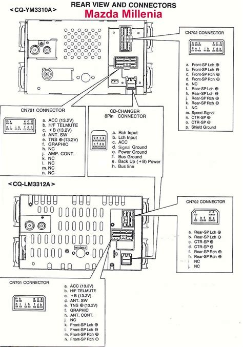 clarion wiring harness diagram