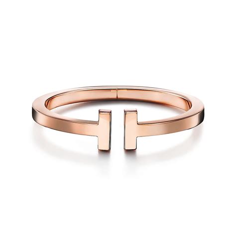 tiffany  square bracelet   rose gold tiffany