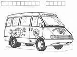 Coloring Taxi sketch template