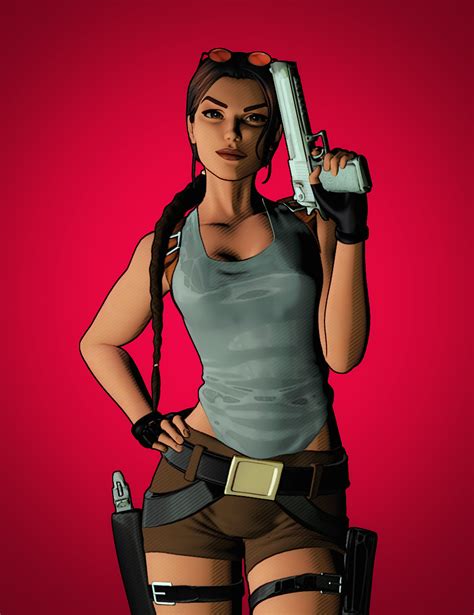 Tomb Raider 3d Art Favourites By Alineshenon On Deviantart