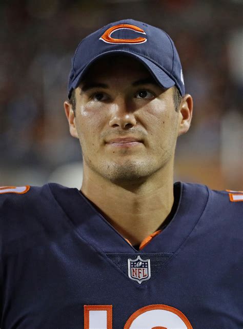 inevitability  mitch trubisky promotion suggests bears
