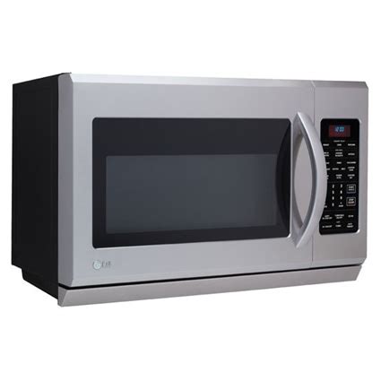 lg  cu ft   range microwave stainless steel pcrichardcom lmhst