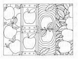 Fall Printable Bookmarks Coloring Bookmark Pages Autumn Back School Color Apple Thanksgiving Kids Autum Printablee Etsy September Via Apples sketch template