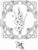 Pergamano Drawing Parchment Craft Getdrawings sketch template