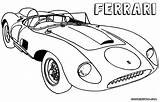Ferrari Coloring Pages Print Colorings sketch template